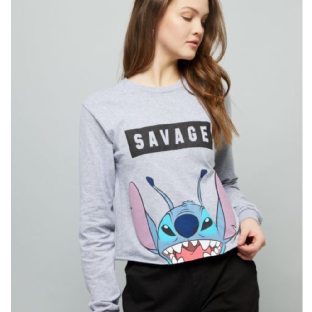savage long sleeve cotton shirt